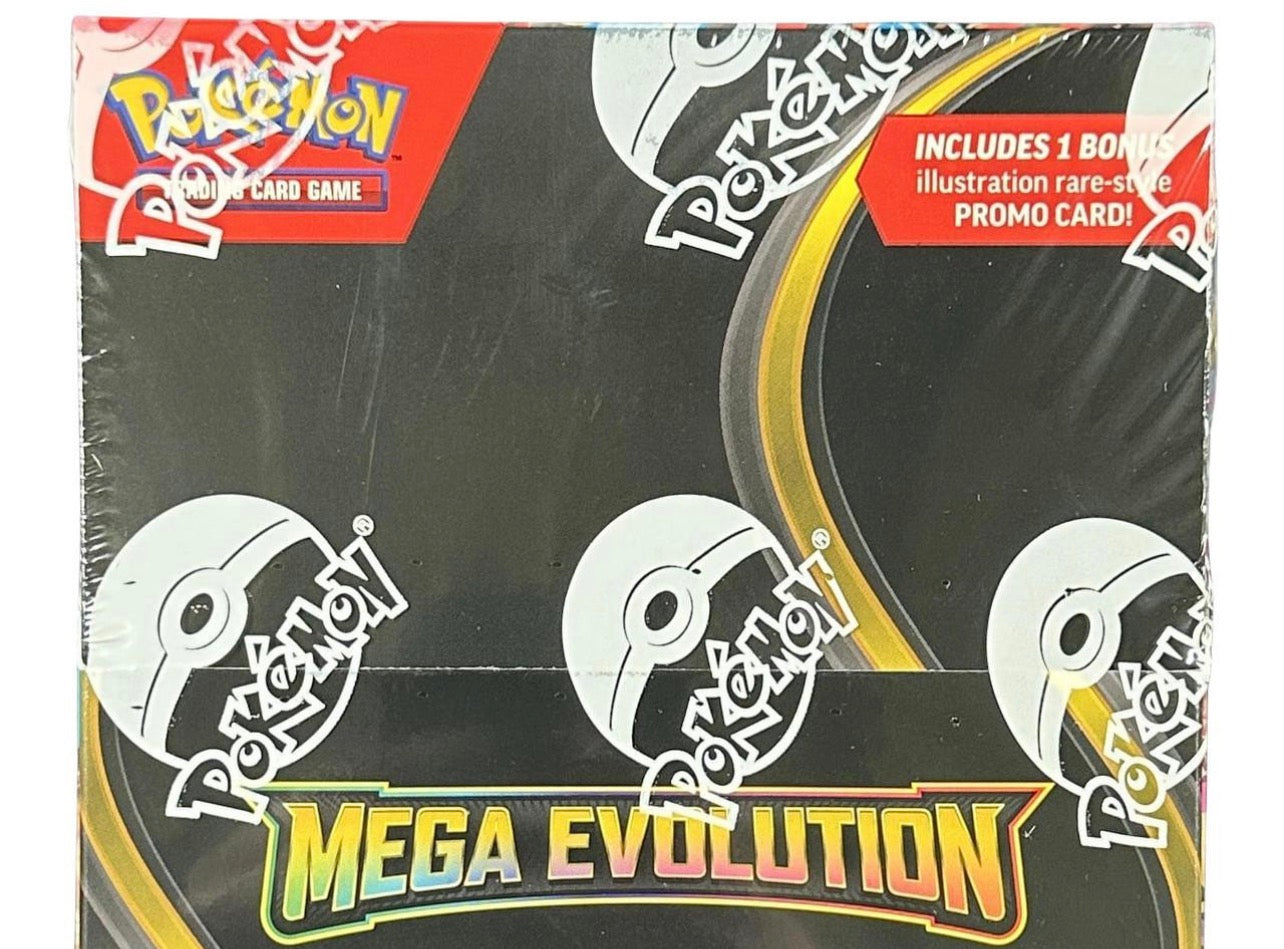 Mega Evolution Booster Box with “Promo Card”