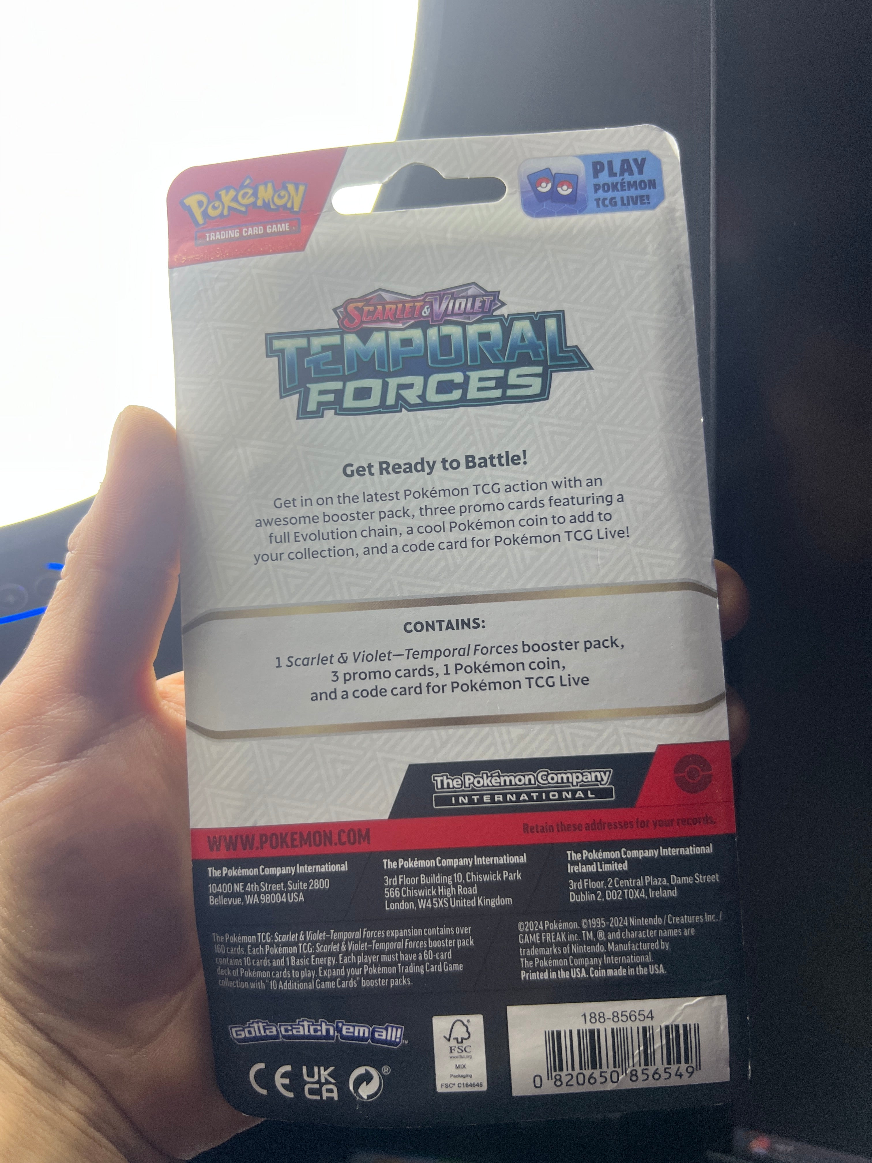 Temporal Forces Blister Pack