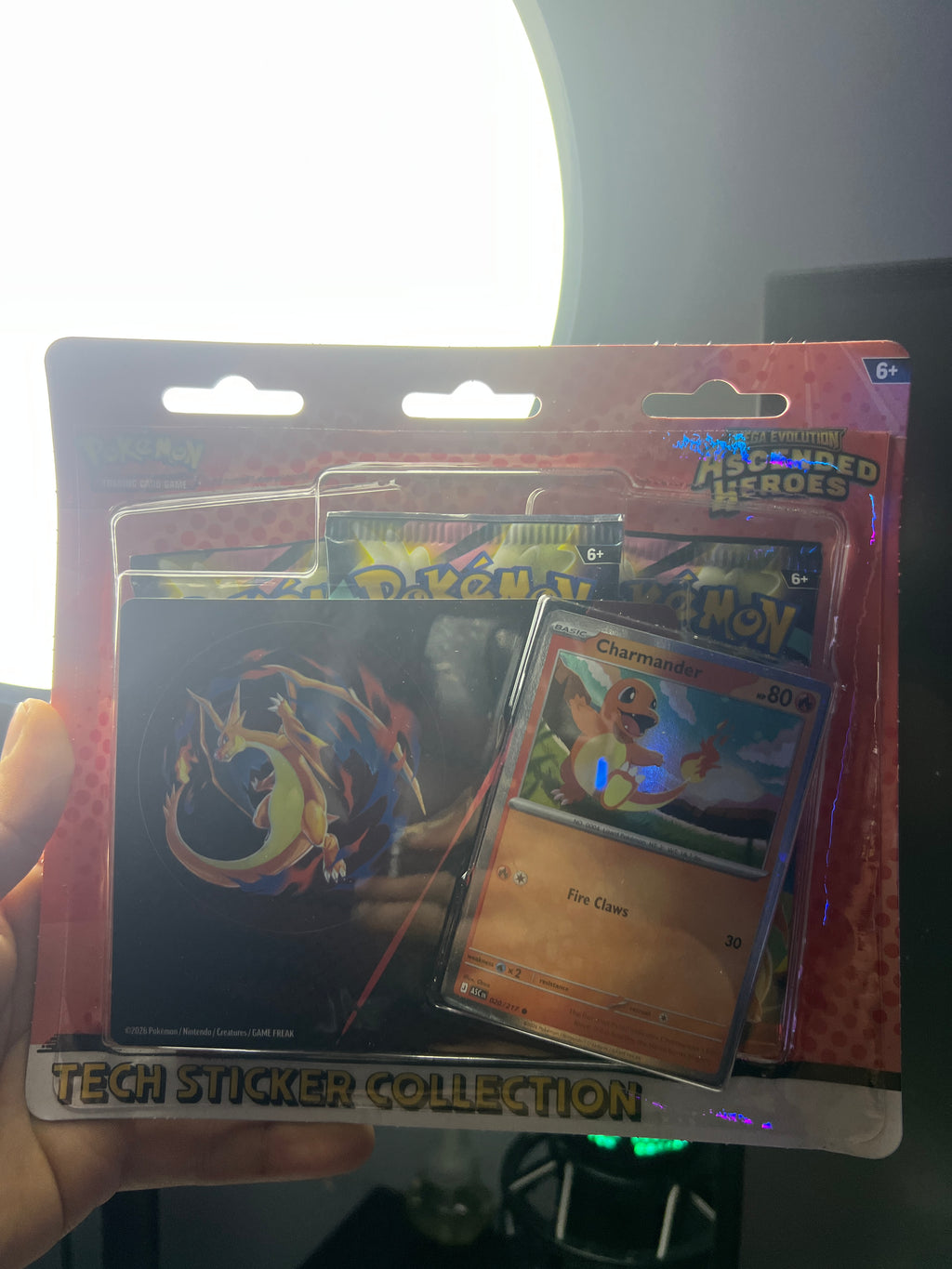 Ascended Heroes Tech Sticker Blister Pack