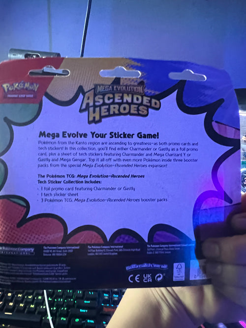 Ascended Heroes Tech Sticker Blister Pack